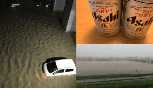 台風と多摩川氾濫の1日